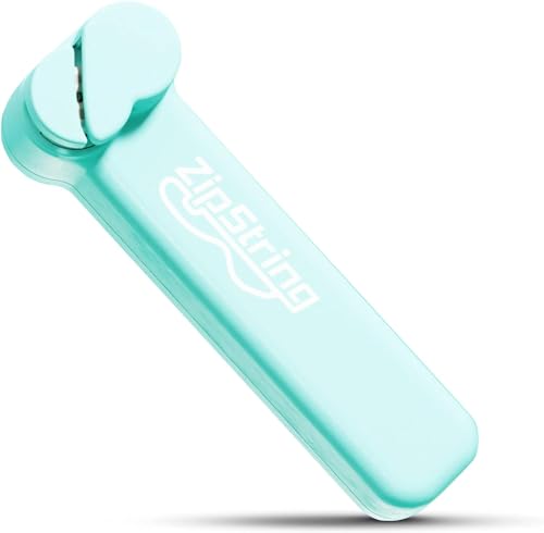 ZipString Original Rope Launcher Toy, Aesthetic Aqua | As Seen on Shark Tank, For Kids & Adults, Fly String Loop in Air, Endless Tricks & Fun - color: Aesthetic Aqua