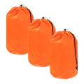 Drawstring Bag with Toggle Cinch Sack and Ditty Pouch Durable Ditty - color: Orange, size: Medium