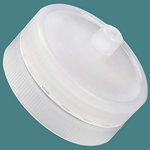Ks-Tek Plastic Clear Reusable Syringe Filter Used with Filter Membranes, Durable and Stable for Lab Filtration (50mm,1) - size: 50mm