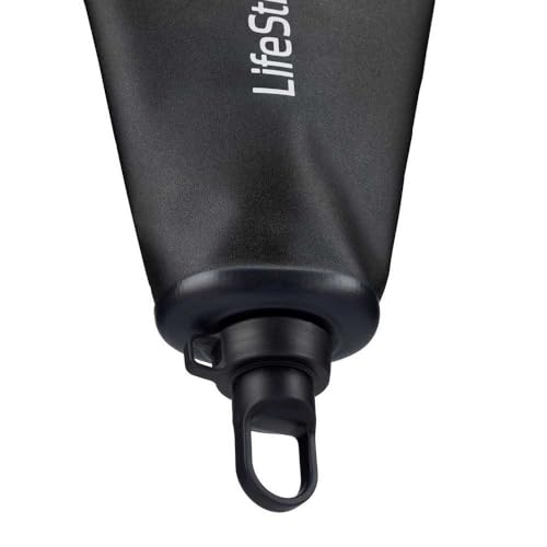 LifeStraw Peak Compact Gravity Water Filter, 3 L, Dark Mountain Gray - color: Dark Mountain Gray, size: 3L