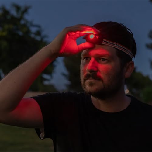 Celestron Night Vision Red LED Headlamp for Astronomy and Camping