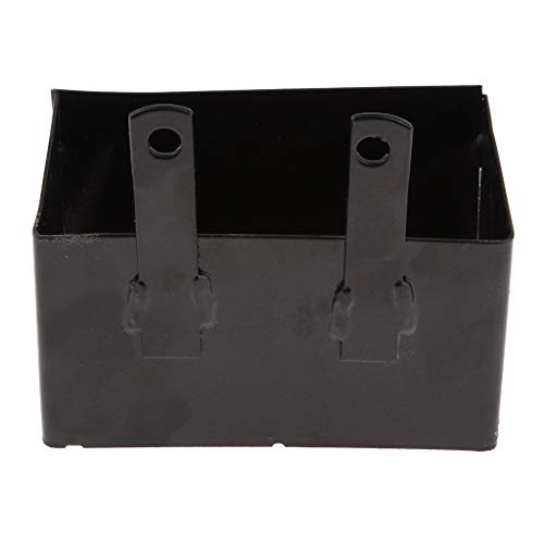 Kesoto Sturdy Metal Motorcycle Batteries Carrier Case Storage Holder Box for 50cc 70cc 110cc 125cc Dirt Bike ATV