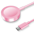 2026 Upgraded for Apple Watch Charger Magnetic USB C Fast Charging Cable | Wireless iWatch Chager Cable Dual-Chip Compatible with Apple Watch Series Ultra/SE/11/10/9/8/7/6/5/4/3/2-3.3FT,Pink - color: Pink, size: 1.0M