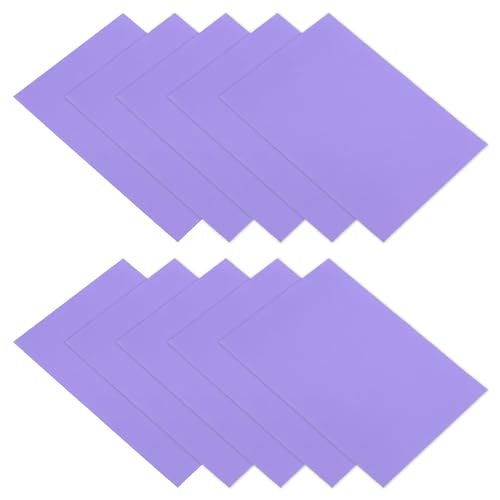 PATIKIL Down Jacket Repair Patch 6" x 8", 10 Pack Self Adhesive Nylon Fabric Patch for Tent Clothes Outdoor Camping Gear, Purple - color: Purple