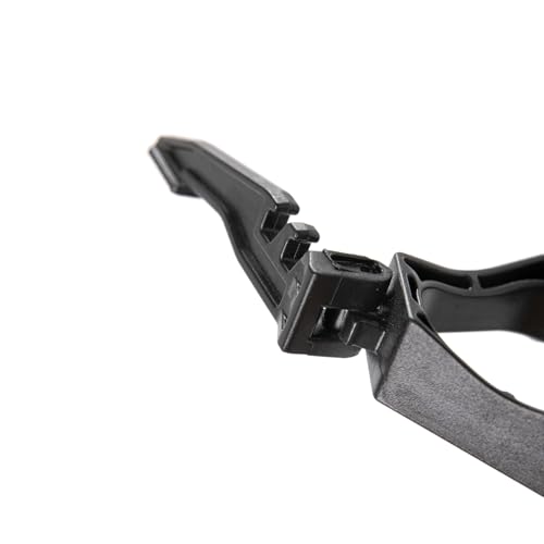 Fire-Maple Gas Canister Stand Foldable Tripod Bracket for Camping Stoves | Rock-solid Stability, Secure on Any Terrain, Fits Most Gas Canisters, Folds Tiny, 30g - color: Black