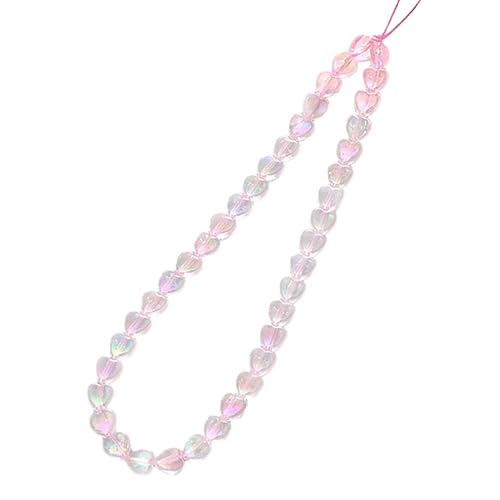 Beaded Phone Lanyard Wrist Strap Phone Charms Fixed Beads Pearl Chain - color: PC-ryj-2