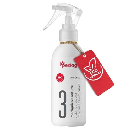 pedag Organic Protector - Natural Waterproof your Shoes, Shoe Protector Spray - Sustainably Shields Materials from Dirt & Moisture, Odorless, Biodegradable, Indoor Use. Odorless. - style: Organic
