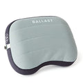 Ballast Beach Pillow – Comfy, Durable & Compact, Stays Put on Windy Beaches with Patented Sand Pouch, Inflatable Pillow for Beaches, Pools, Camping, Festivals and Travel (Moonlight Grey) - color: Moonlight Grey