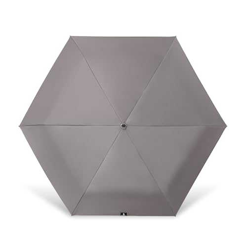 ShedRain Super-Slim Travel Compact Umbrella, Auto Open Close, UPF 50+ - color: Hearth