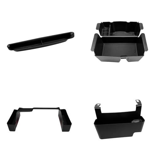 Zxiaochun 4PCS Center Console Organizer for 2018-2023 Wrangler JL/JLU/4XE - size: FOR 2018-2023 Wrangler JL