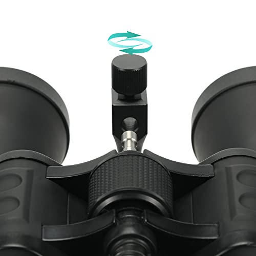 Binocular Tripod Adapter - 1/4-20 Inch Threading, Quick Release Mount (Black) - style: Connection screws X1