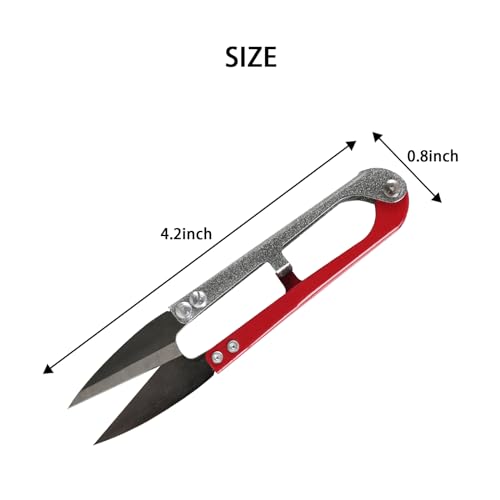 UCEC 12 PCS Thread Snips for Sewing Scissors Crochet Small Scissors Thread Cutter Yarn Cutter, 4.2" Sewing Snips Great for Stitch, Embroidery, Knitting, Mini DIY Supplie | 4.2" Sewing Snips for Stitch, Embroidery, Knitting & Crochet, Mini DIY Supplies wit