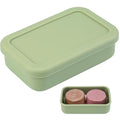 Travel Soap Container, Leakproof Soap Case, Large Shampoo Bar Case Soap Box | with Draining Layer, Slip-Resistant Portable Bar Soap Holder for Travel Camp Gym (Pea Green) - color: Rectangular Pea Green