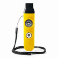 Emergency Survival Safety Whistle，Whistle for Kids with Lanyard,Compass,Thermometer,Ideal for Kayaking, Boating, Hiking, Camping, Climbing - color: Yellow