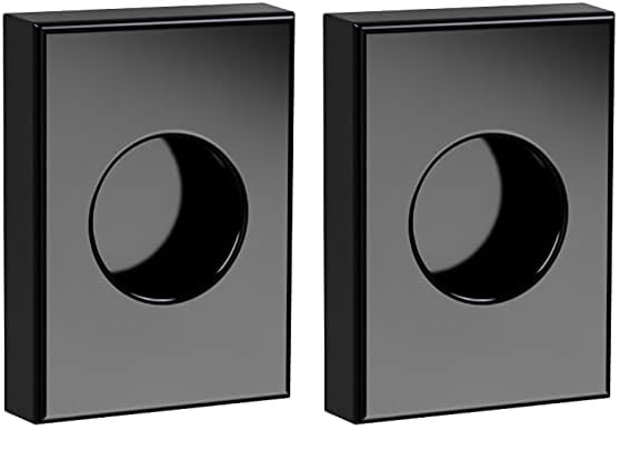 Feminine Hygiene Disposal Bag Dispenser with Refill Bags – Sanitary Napkin & Tampon Disposal System for Restrooms, Midnight Black (Pack of 2) - size: 1 Count (Pack of 2)
