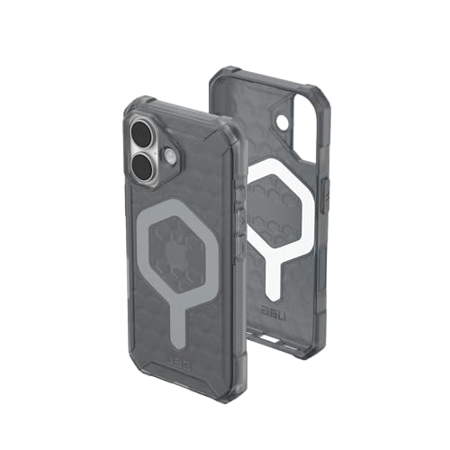 URBAN ARMOR GEAR UAG Designed for iPhone 17 Case Essential Armor - Compatible with MagSafe Translucent Military Grade Protective Cover, Ash - color: Essential Armor - Ash