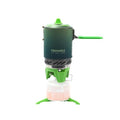 Fire-Maple Fixed Star X2 Backpacking Camping Stove System, Green Ombre - color: Gradient green