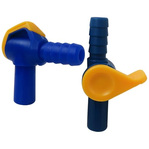 5 Pcs Bite Valve Replacement Mouthpieces for Camelbak and Most Brands, with Shutoff Valve and Tube O-Ring for Hydration Bladder and Backpack Water Reservoir
