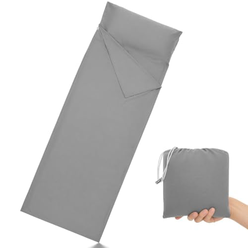 Ultralight Adult Sleeping Bag Liner Travel Sheets for Camping Hotel