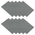 PATIKIL Down Jacket Repair Patch 6" x 8", 10 Pack Self Adhesive Nylon Fabric Patch for Tent Clothes Outdoor Camping Gear, Dark Grey - color: Dark Grey