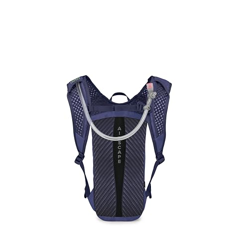 Osprey Berm Biking Backpack with Hydraulics Reservoir - Lightweight Hydration Backpack for Men and Women - color: Botswana Purple Dust Print, style: 2l