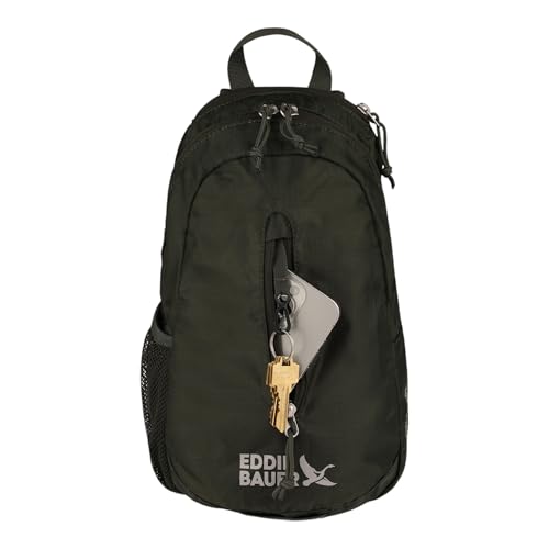 Eddie Bauer Stowaway Packable Sling Bag | Travel | Outdoor | Lightweight | Compact | Ripstop Nylon, Dark Forest-10L - color: Dark Forest