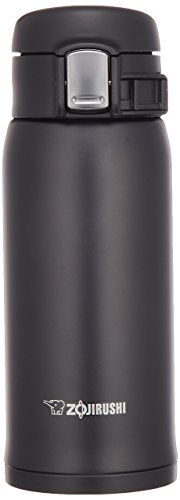 Zojirushi SM-SA36BA Stainless Steel Mug, 12-Ounce, Black - color: Black, style: 12-Ounce
