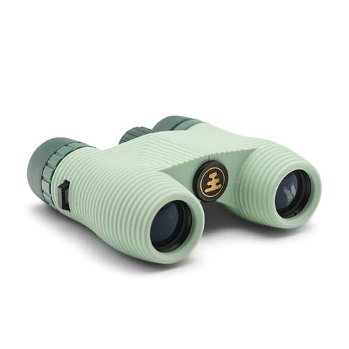 Nocs Provisions Standard Issue 8x25 Binoculars, Waterproof, Bird Watching | 8X Magnification, Bak4 Prism, Wide View Multi-Coated Lenses, Hiking & Backpacking, Adults & Kids - color: Glacial Blue, size: 8x25