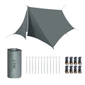 LYN Extra Large Zipper Reusable Survival Emergency Shelter Tent,Thermal Waterproof Fireproof Lightweight Bugout, with Paracord✚Stake for Camping,First Aid,Hiking&Bushcraft - size: XXXXX-Large