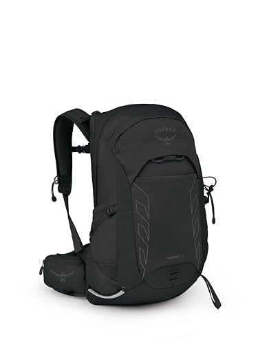 Osprey Tempest 22L Women's Lightweight Hiking Backpack, Black OS - color: Black/Coal Grey, size: 22L - Standard Fit
