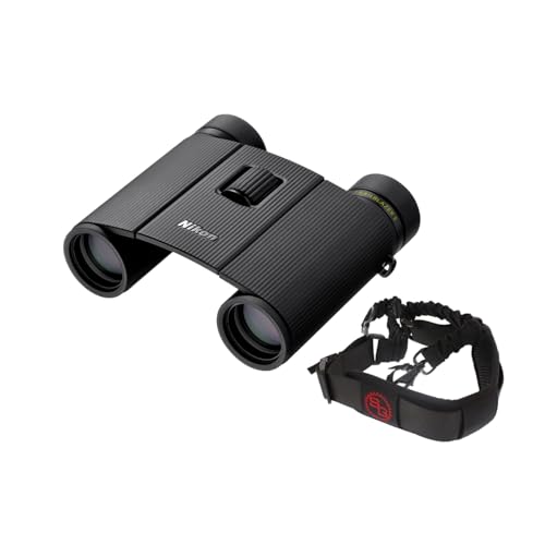 Nikon Trailblazer II 8x25 Binoculars Bundle (Black)