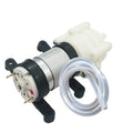 CONQUERALL 385 suction pump DC 6V-12V diaphragm self priming pump with water pipe set suitable for tea table DIY small water pump - color: Pump+pipe, size: DC 12V