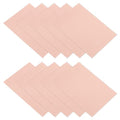 PATIKIL Down Jacket Repair Patch 6" x 8", 10 Pack Self Adhesive Nylon Fabric Patch for Tent Clothes Outdoor Camping Gear, Light Pink - color: Light Pink