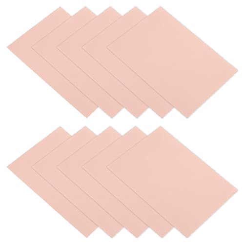 PATIKIL Down Jacket Repair Patch 6" x 8", 10 Pack Self Adhesive Nylon Fabric Patch for Tent Clothes Outdoor Camping Gear, Light Pink - color: Light Pink