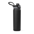 ZULU Powerfill Pro 24oz Stainless Steel Sip or Chug Water Bottle, Black Monochrome - color: Black, style: 24oz
