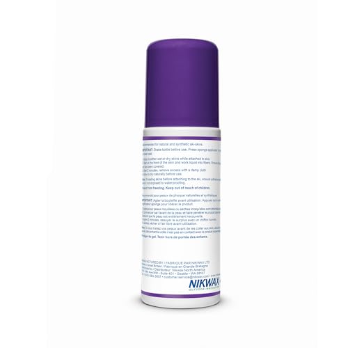 Nikwax Ski Skin Proof Waterproofing, Enhances Performance, Prevents Ice Build Up, Ski Care, Liquid Wax, Backcountry Skiing