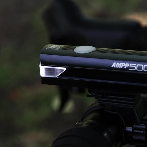 CATEYE AMPP USB Rechargeable Bike Light | Commuters, Road Cyclists & Mountain Bikers, Day & Night Riding Modes, IPX4 Waterproof, Tough & Durable - style: Ampp500s