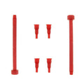 DGZZI 2 Sets Red Gas Canister Refill Nozzle Gas Cartridge Converter Gas Refill Adapter Lighter Exhaust Lever Adapter Connector