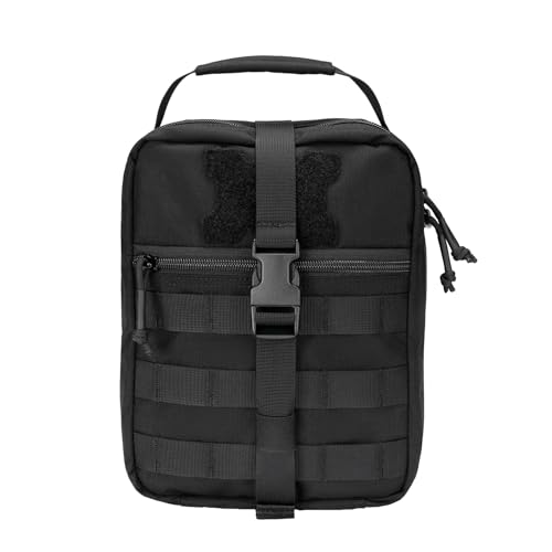 EXCELLENT ELITE SPANKER Rip Away Tactical Medical Pouch First Aid IFAK Pouch Utility EMT Pouch - color: Black