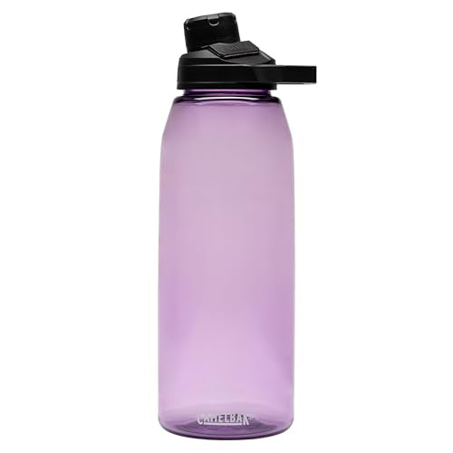 CamelBak Chute Mag Water Bottle with Magnetic Leak‑Resistant Cap, Lightweight Tritan Design for Everyday Hydration - color: Dusty Lavender, size: 50 Ounces