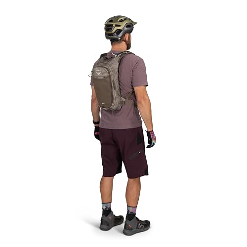 Osprey Berm Biking Backpack with Hydraulics Reservoir - Lightweight Hydration Backpack for Men and Women - color: Botswana Purple Dust Print, style: 8l