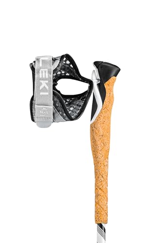 LEKI Cross Trail FX.One Superlite Trekking Poles | Carbon, Adjustable, Lightweight Trail Running & Hiking Sticks, Foldable - size: 120 cm