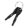Performance Tool 20234 2-Piece Screwdriver Keychain Set | Includes black powder-coated steel Phillips and slotted keys. Pocket-sized mini screwdriver tools on a keyring