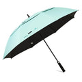 G4Free 47/54/62/68 Inch UV Protection Golf Umbrella Oversized Sun Umbrella | UPF 50+, Auto Open, Vented Double Canopy, Extra Large Coverage, Heavy Duty, Windproof Stick Umbrella - color: Seafoam Blue/Black, size: 68 inch