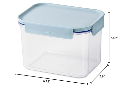 LocknLock Classic-Plus Plastic Food Storage Container | Airtight Plastic Food Storage Containers with Lids | BPA Free Stackable Food Storage for Meal Prep, Leakproof, Freezer & Dishwasher Safe, 2.75L - size: 2.75 l