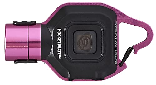 Streamlight 73303 PocketMate 325-Lumen USB Rechargeable Capable Flashlight | 325 lumens; USB rechargeable capable; multi-mode lighting; IPX-rated water resistant; impact-resistance tested - color: Pink
