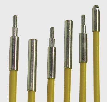 Rack-A-Tiers FIB108 3' Fiberfish 1/4" Kit (18' total) - 1-3' B/F, 5-3' M/F