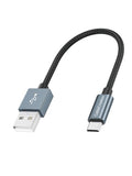 CableCreation Micro USB Cable 0.5FT, Micro USB to USB Cable Triple Shielded - color: Grey, size: 0.5FT