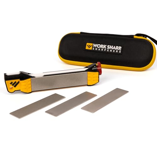 Work Sharp Guided Field Sharpener Elite with case, Travel Knife Sharpener Tool - style: Case Set