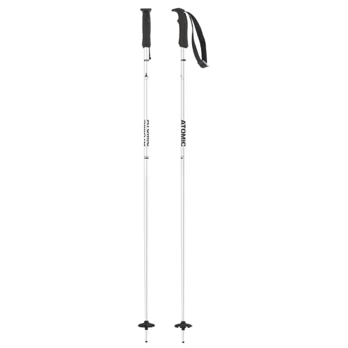 Atomic AMT Ski Poles - color: Silver, size: 115cm